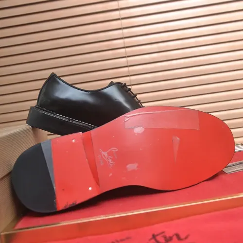 Replica Christian Louboutin Leather Shoes For Men #1463185 $115.00 USD for Wholesale