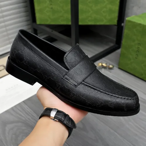 Replica Gucci Oxfords Shoes For Men #1463189 $85.00 USD for Wholesale