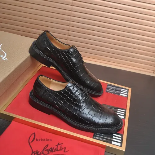 Replica Christian Louboutin Leather Shoes For Men #1463193 $115.00 USD for Wholesale