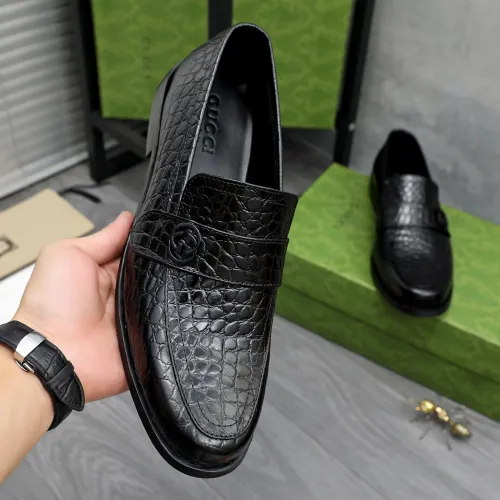 Replica Gucci Oxfords Shoes For Men #1463194 $85.00 USD for Wholesale