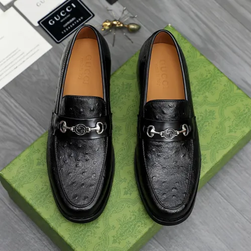 Replica Gucci Oxfords Shoes For Men #1463196 $85.00 USD for Wholesale