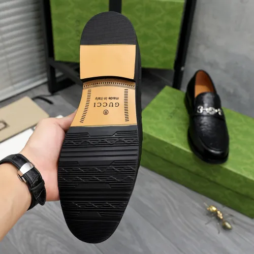 Replica Gucci Oxfords Shoes For Men #1463196 $85.00 USD for Wholesale