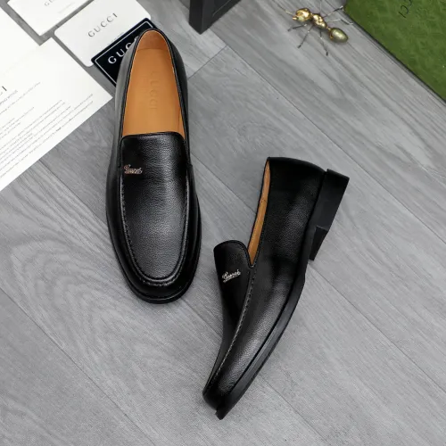 Replica Gucci Oxfords Shoes For Men #1463198 $85.00 USD for Wholesale