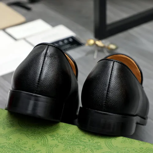 Replica Gucci Oxfords Shoes For Men #1463198 $85.00 USD for Wholesale