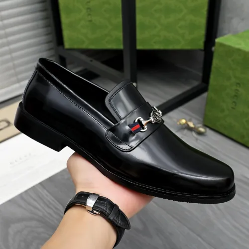 Replica Gucci Oxfords Shoes For Men #1463199 $85.00 USD for Wholesale