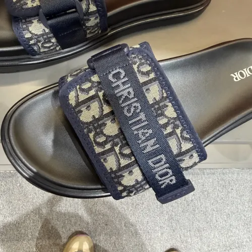 Replica Christian Dior Slippers For Men #1463203 $52.00 USD for Wholesale