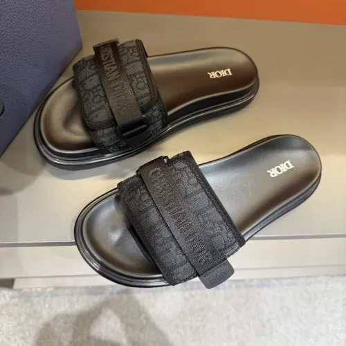 Replica Christian Dior Slippers For Men #1463205 $52.00 USD for Wholesale