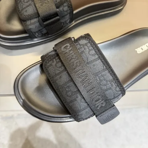 Replica Christian Dior Slippers For Men #1463205 $52.00 USD for Wholesale
