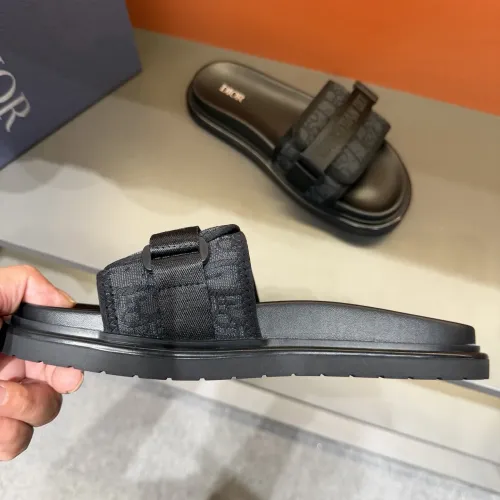 Replica Christian Dior Slippers For Men #1463205 $52.00 USD for Wholesale