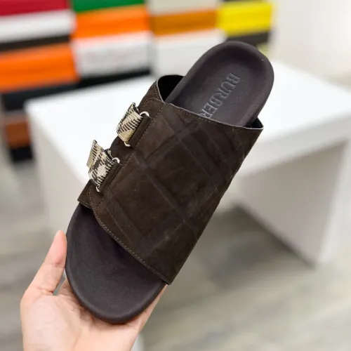 Replica Burberry Slippers For Men #1463210 $64.00 USD for Wholesale