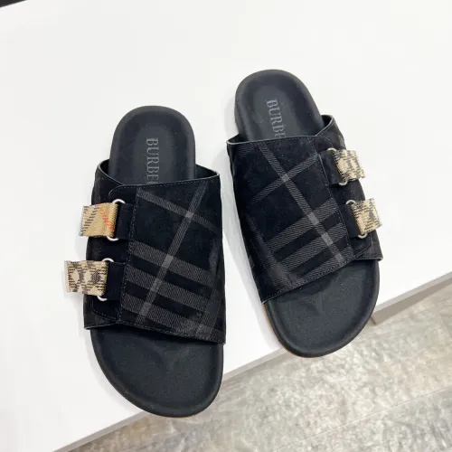 Replica Burberry Slippers For Men #1463211 $64.00 USD for Wholesale