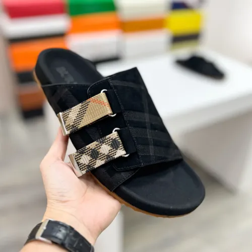 Replica Burberry Slippers For Men #1463211 $64.00 USD for Wholesale