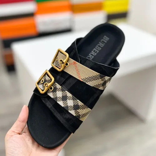 Replica Burberry Slippers For Men #1463217 $64.00 USD for Wholesale