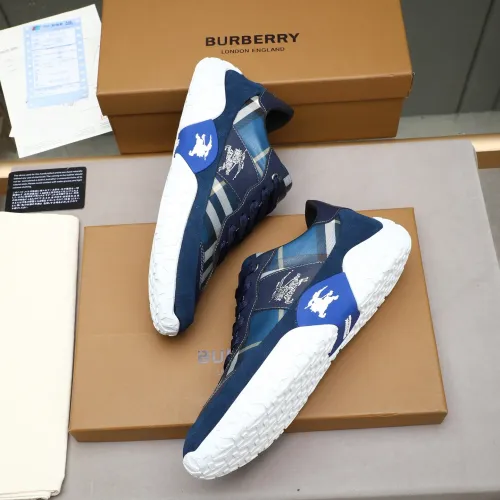 Replica Burberry Casual Shoes For Men #1463245 $82.00 USD for Wholesale