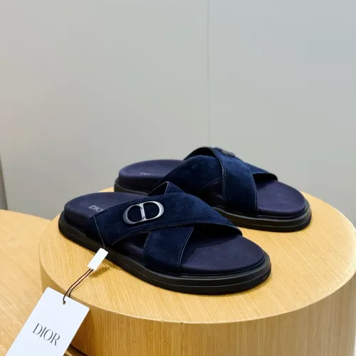 Cheap Christian Dior Slippers For Men #1463250, $$60.00 USD On Christian Dior Slippers