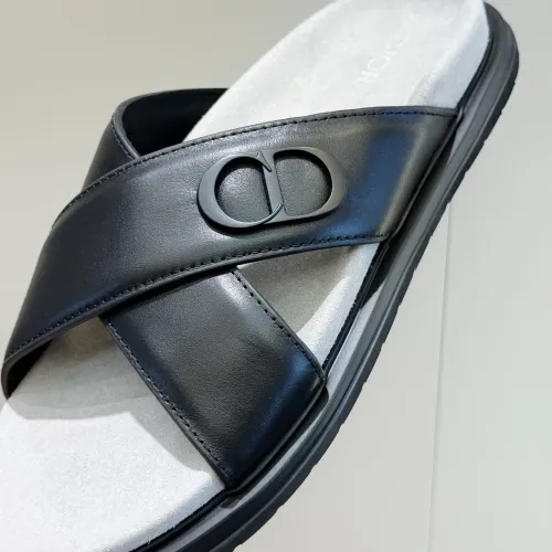 Replica Christian Dior Slippers For Men #1463252 $60.00 USD for Wholesale