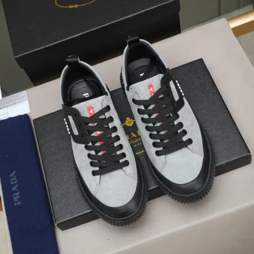 Replica Prada Casual Shoes For Men #1463293 $82.00 USD for Wholesale
