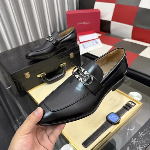 Cheap Salvatore Ferragamo Leather Shoes For Men #1463614, $$108.00 USD On Salvatore Ferragamo Leather Shoes