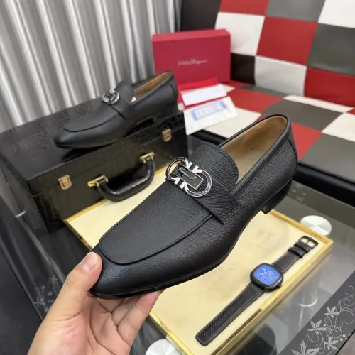 Cheap Salvatore Ferragamo Leather Shoes For Men #1463616, $$108.00 USD On Salvatore Ferragamo Leather Shoes
