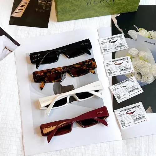Replica Gucci AAA Quality Sunglasses #1463688 $56.00 USD for Wholesale