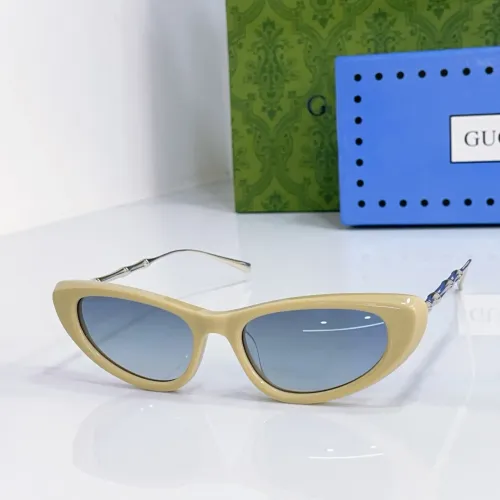 Cheap Gucci AAA Quality Sunglasses #1463706, $$60.00 USD On Gucci AAA Quality Sunglasses