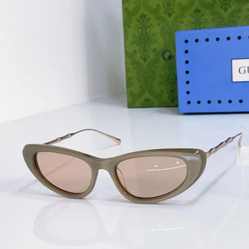 Cheap Gucci AAA Quality Sunglasses #1463709, $$60.00 USD On Gucci AAA Quality Sunglasses