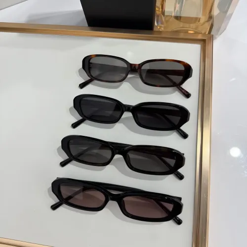 Replica Yves Saint Laurent YSL AAA Quality Sunglasses #1463716 $60.00 USD for Wholesale