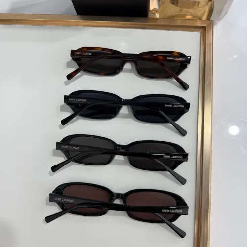 Replica Yves Saint Laurent YSL AAA Quality Sunglasses #1463716 $60.00 USD for Wholesale