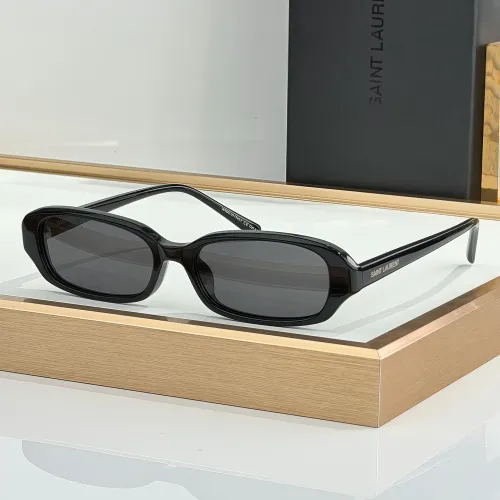 Cheap Yves Saint Laurent YSL AAA Quality Sunglasses #1463721, $$60.00 USD On Yves Saint Laurent YSL AAA Quality Sunglasses