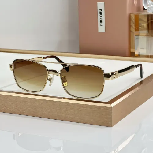 Cheap MIU MIU AAA Quality Sunglasses #1463735, $$60.00 USD On MIU MIU AAA Sunglasses