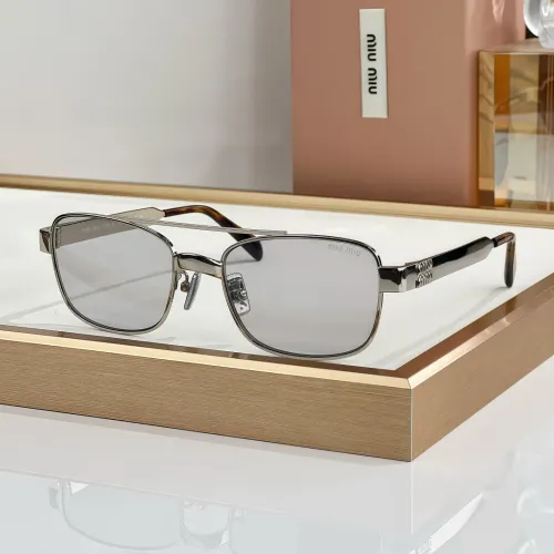 Cheap MIU MIU AAA Quality Sunglasses #1463737, $$60.00 USD On MIU MIU AAA Sunglasses