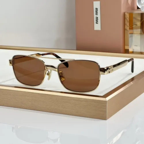 Cheap MIU MIU AAA Quality Sunglasses #1463738, $$60.00 USD On MIU MIU AAA Sunglasses