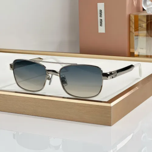 Cheap MIU MIU AAA Quality Sunglasses #1463740, $$60.00 USD On MIU MIU AAA Sunglasses