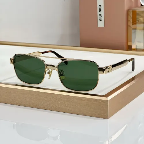 Cheap MIU MIU AAA Quality Sunglasses #1463741, $$60.00 USD On MIU MIU AAA Sunglasses