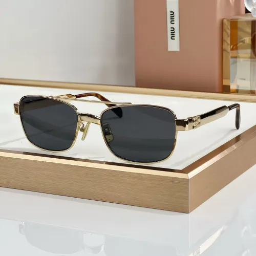 Cheap MIU MIU AAA Quality Sunglasses #1463744, $$60.00 USD On MIU MIU AAA Sunglasses