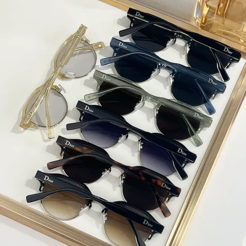 Replica Christian Dior AAA Quality Sunglasses #1463772 $60.00 USD for Wholesale