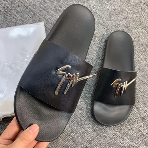 Replica Giuseppe Zanotti GZ Slippers For Men #1464140 $45.00 USD for Wholesale
