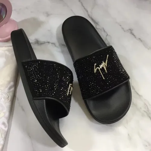 Replica Giuseppe Zanotti GZ Slippers For Men #1464142 $45.00 USD for Wholesale
