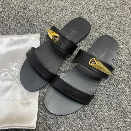 Replica Giuseppe Zanotti GZ Slippers For Men #1464144 $45.00 USD for Wholesale