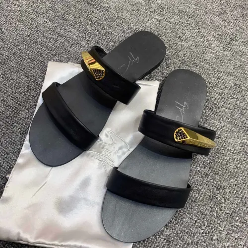 Replica Giuseppe Zanotti GZ Slippers For Men #1464144 $45.00 USD for Wholesale