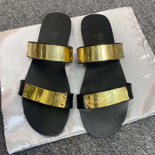 Replica Giuseppe Zanotti GZ Slippers For Men #1464145 $45.00 USD for Wholesale