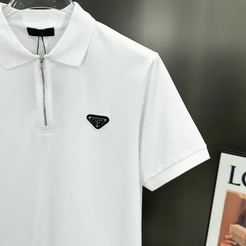 Replica Prada T-Shirts Short Sleeved For Men #1464196 $64.00 USD for Wholesale