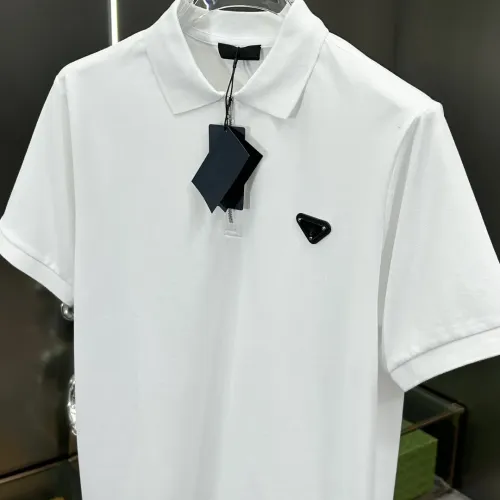 Replica Prada T-Shirts Short Sleeved For Men #1464196 $64.00 USD for Wholesale