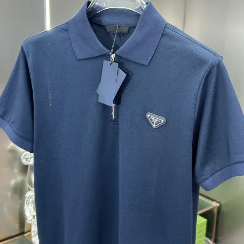 Replica Prada T-Shirts Short Sleeved For Men #1464197 $64.00 USD for Wholesale
