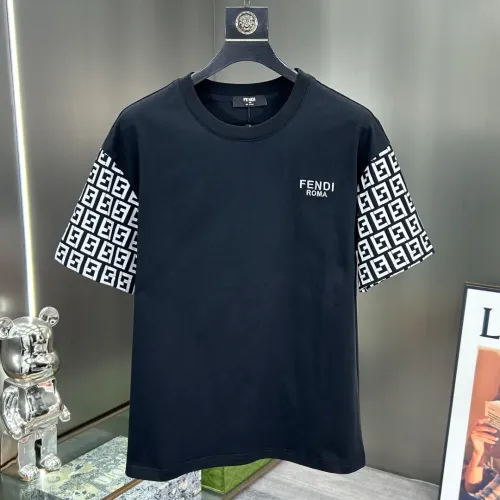 Replica Fendi Tracksuits Short Sleeved For Men #1464215 $112.00 USD for Wholesale