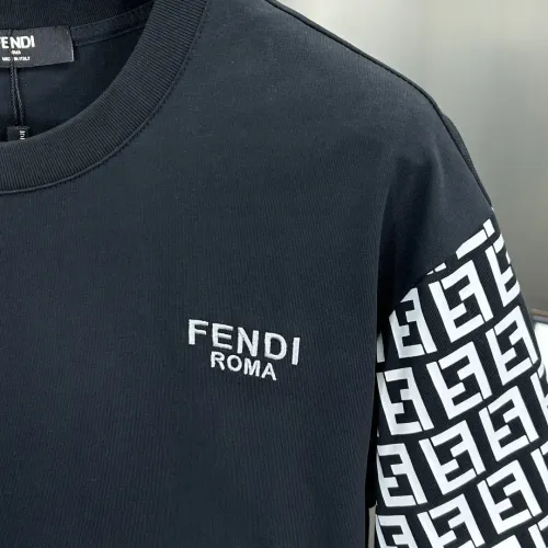Replica Fendi Tracksuits Short Sleeved For Men #1464215 $112.00 USD for Wholesale