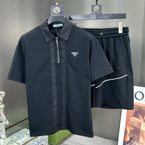 Cheap Prada Tracksuits Short Sleeved For Men #1464223, $$112.00 USD On Prada Tracksuits