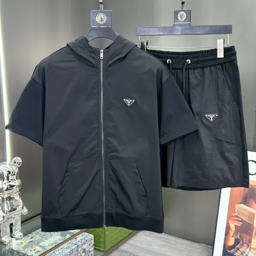 Cheap Prada Tracksuits Short Sleeved For Men #1464224, $$112.00 USD On Prada Tracksuits