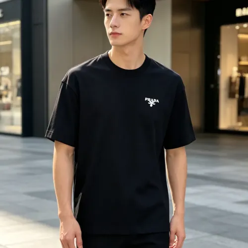 Replica Prada T-Shirts Short Sleeved For Unisex #1464237 $68.00 USD for Wholesale