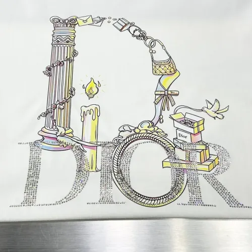 Replica Christian Dior T-Shirts Short Sleeved For Unisex #1464248 $72.00 USD for Wholesale